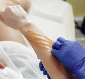 Beautiful young girl beauty salon